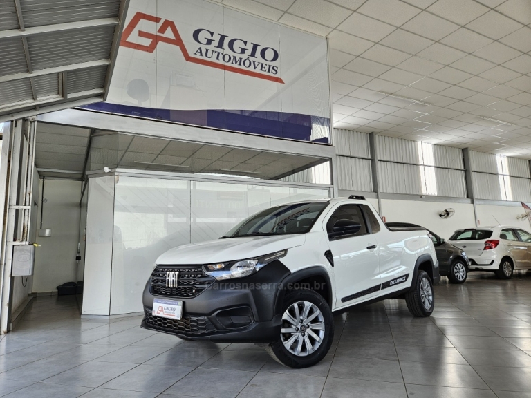 FIAT - STRADA - 2021/2022 - Branca - R$ 72.900,00