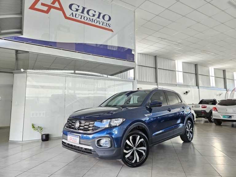VOLKSWAGEN - T-CROSS - 2021/2022 - Azul - R$ 122.000,00