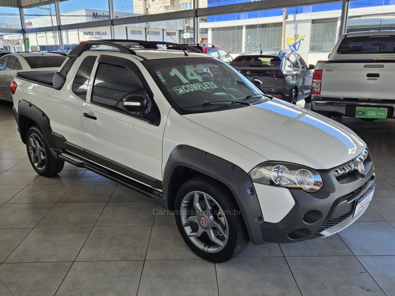 FIAT - STRADA - 2013/2014 - Branca - R$ 58.800,00