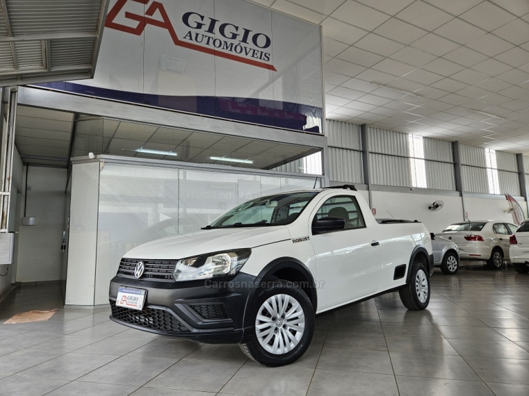 VOLKSWAGEN - SAVEIRO - 2019/2020 - Branca - R$ 59.900,00