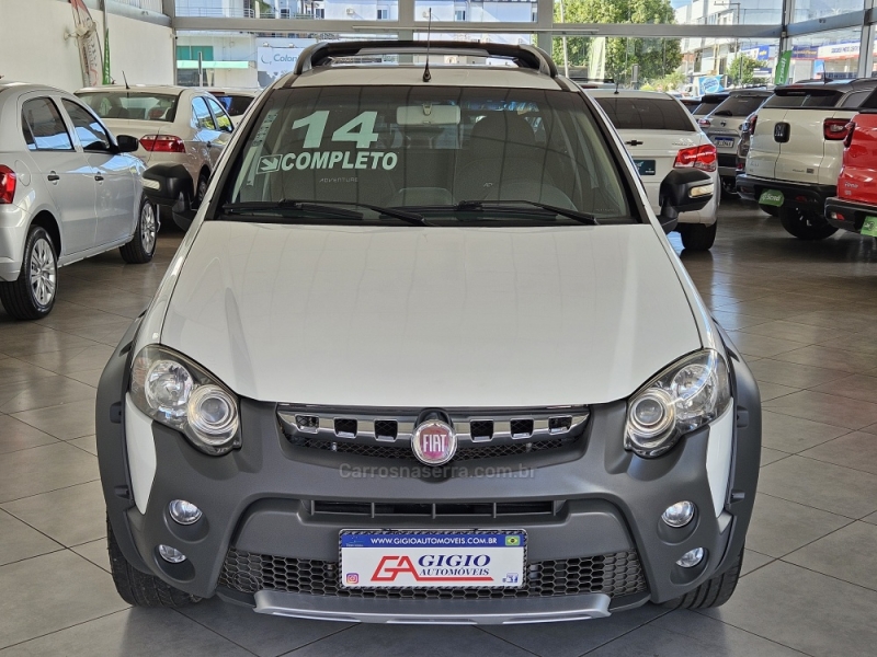 FIAT - STRADA - 2013/2014 - Branca - R$ 58.800,00