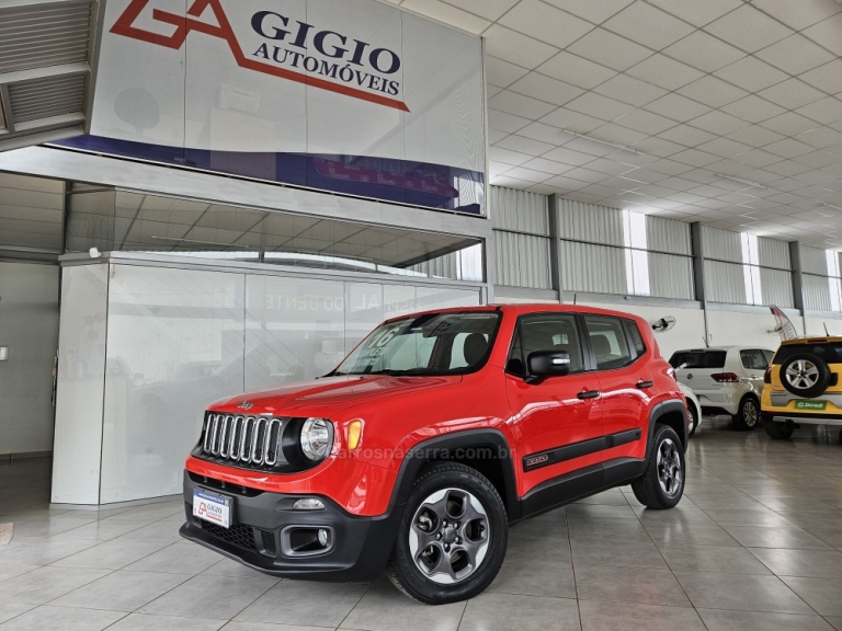 JEEP - RENEGADE - 2015/2016 - Vermelha - R$ 69.500,00