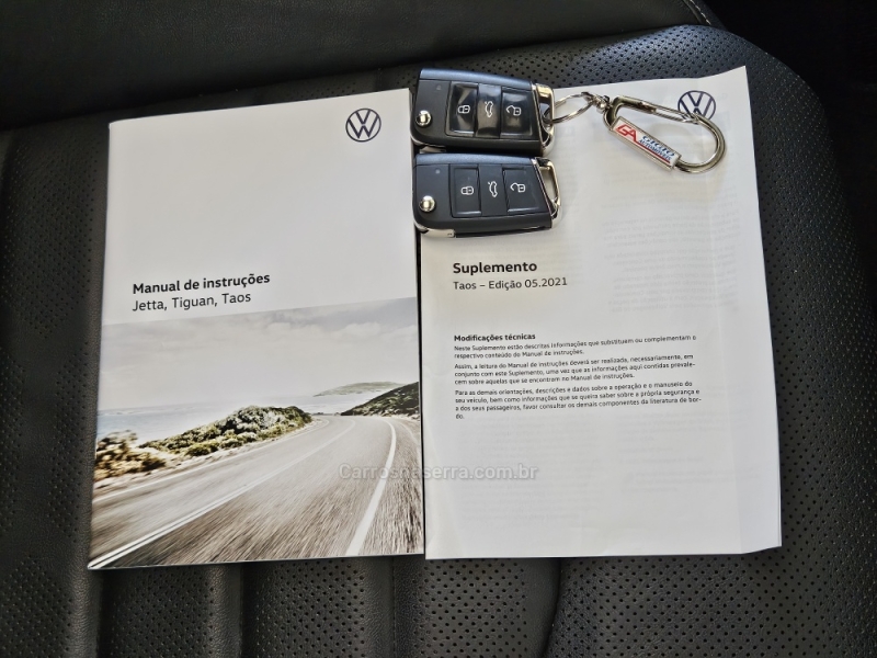 VOLKSWAGEN - TAOS - 2021/2022 - Cinza - R$ 147.000,00