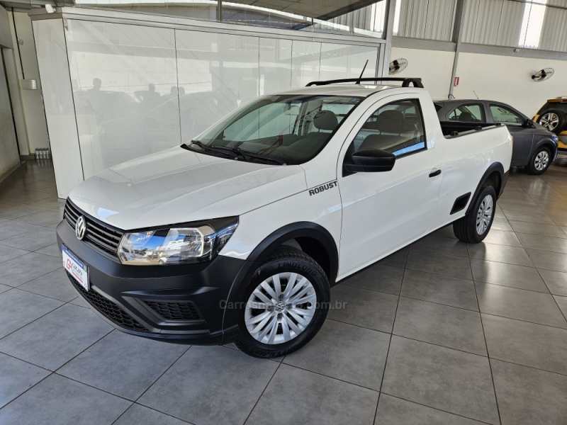 VOLKSWAGEN - SAVEIRO - 2019/2020 - Branca - R$ 59.900,00